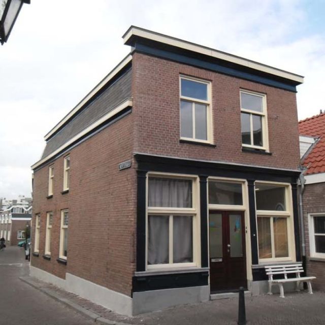 Gevel rijtjeshuis